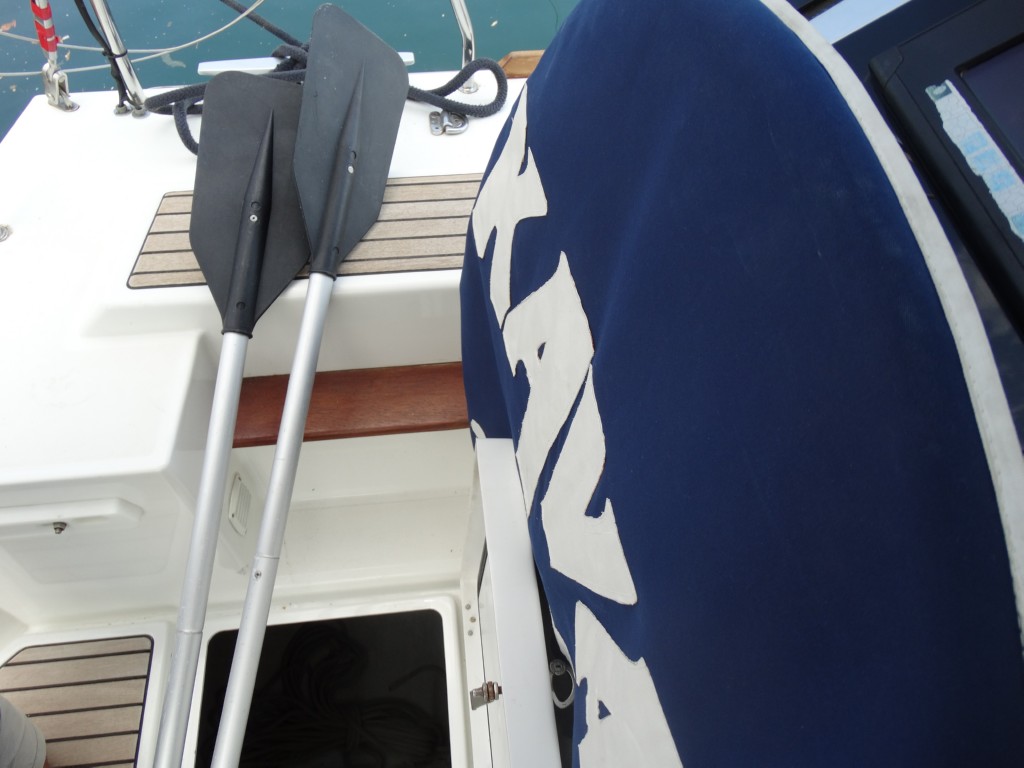 16 oars for the dingy