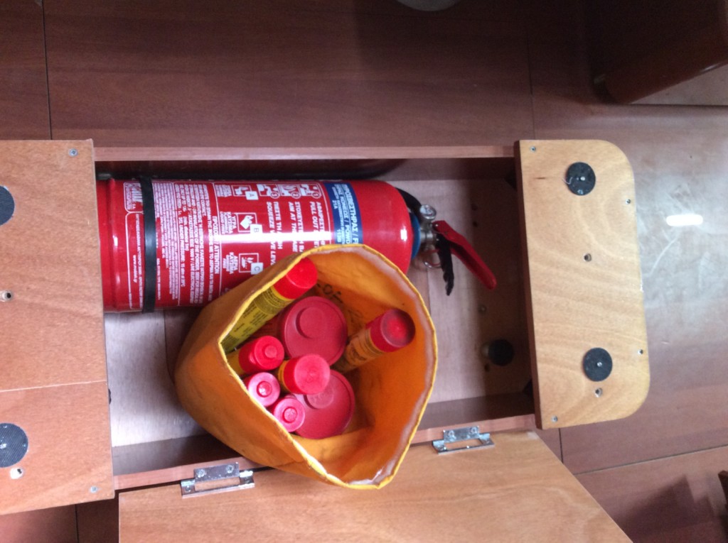 18 fire extinguishers
