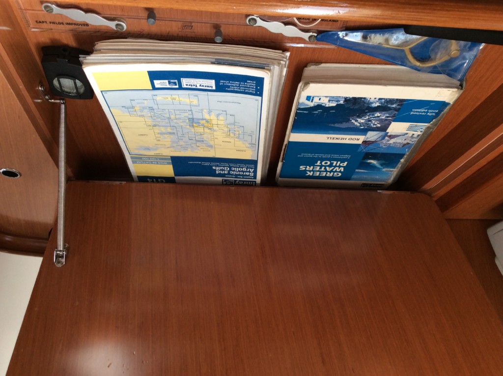 09 greek water pilot, charts, divider, compass, navigation ruler