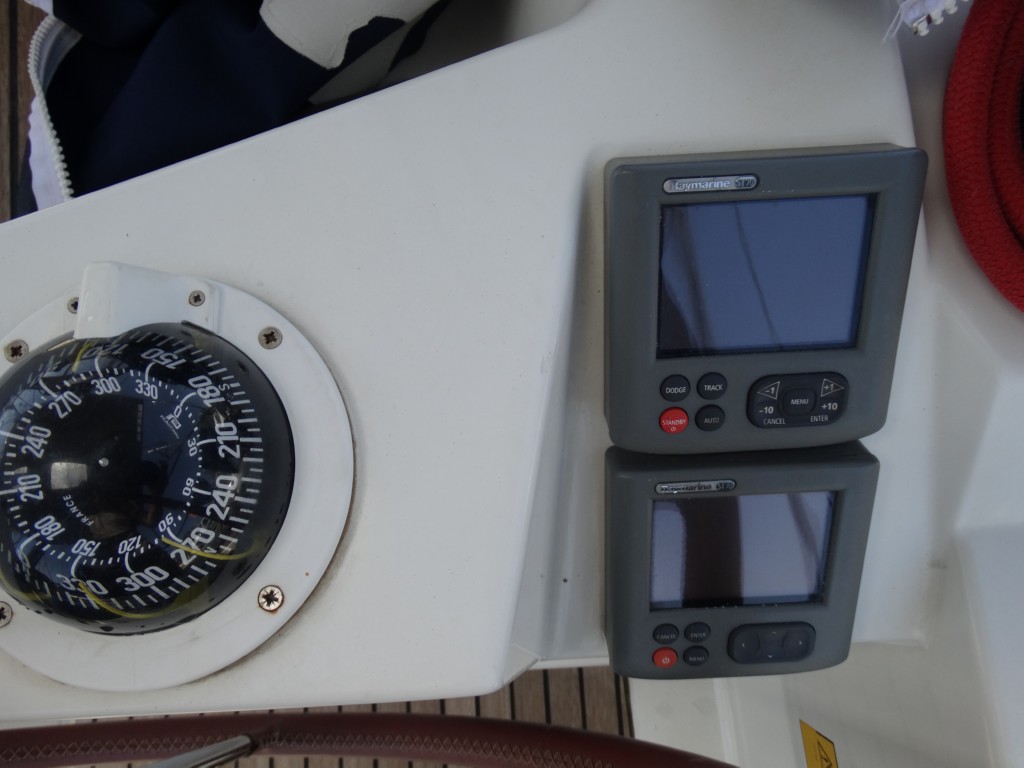 28 autopilot, depth meter, wind meter