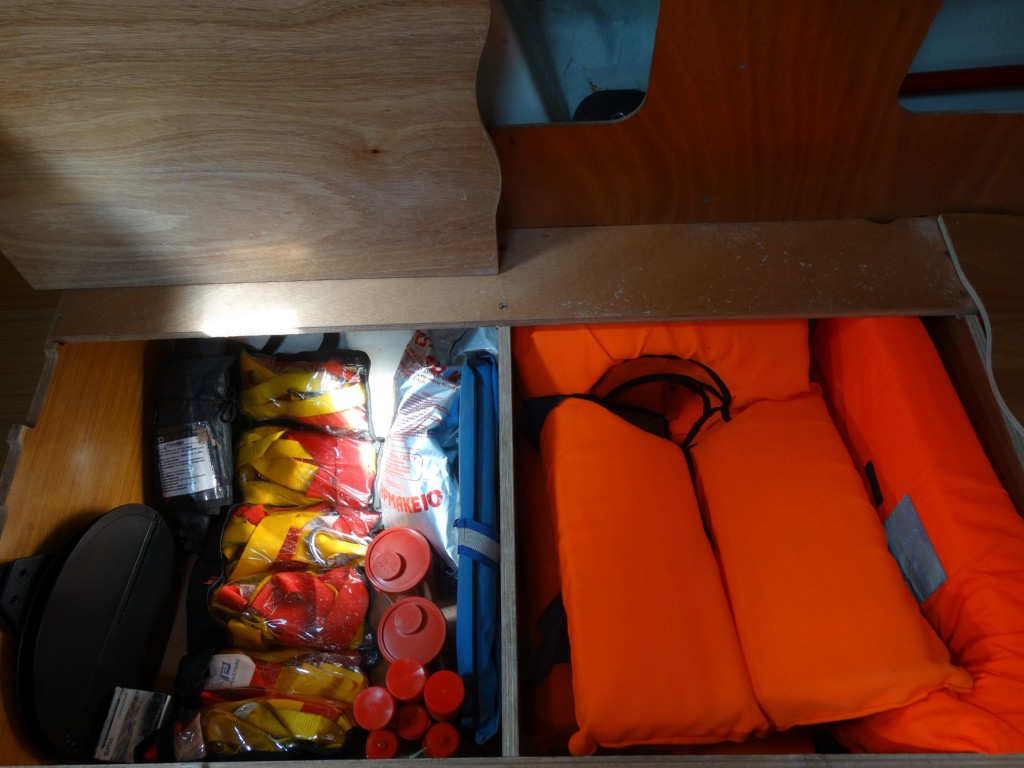 12 life jackets