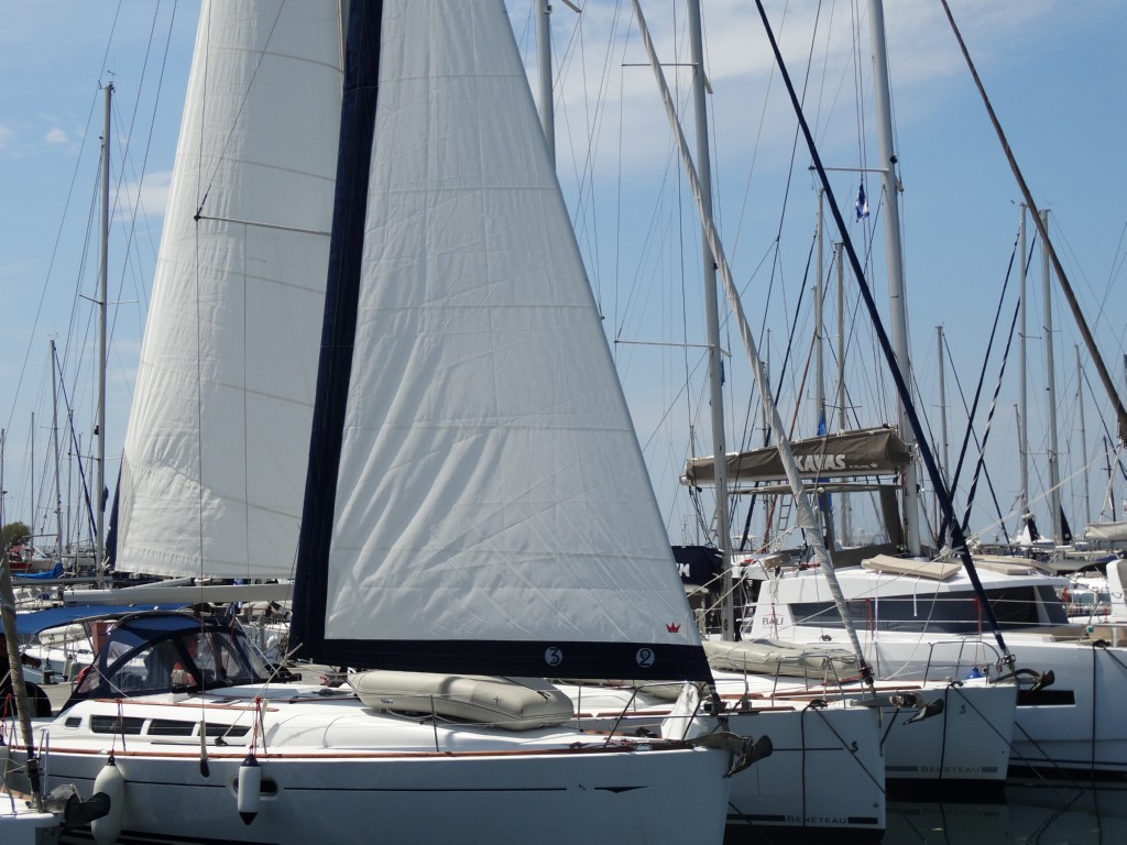25 main sail, genoa