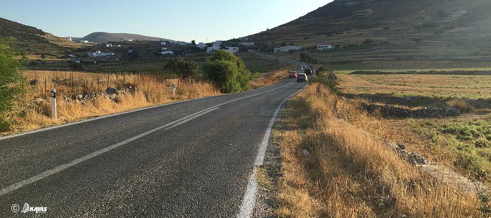 Paros road network Paros road network