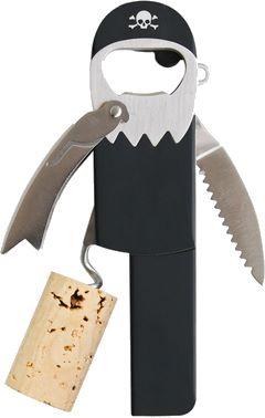 Pirate wine opener