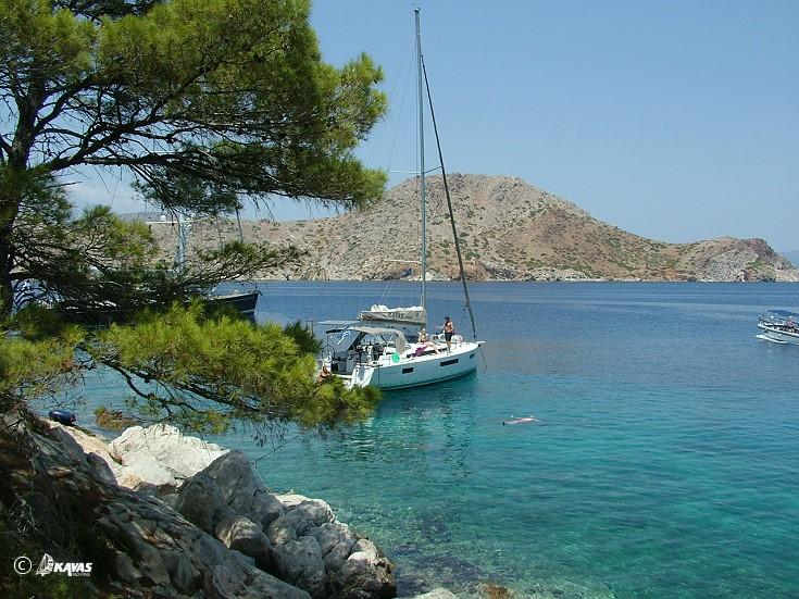 Anchoring at Hydra – Saronic sailing destination