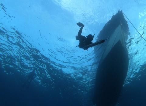 underwater diving