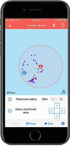 navionics anchor alarm navionics anchor alarm