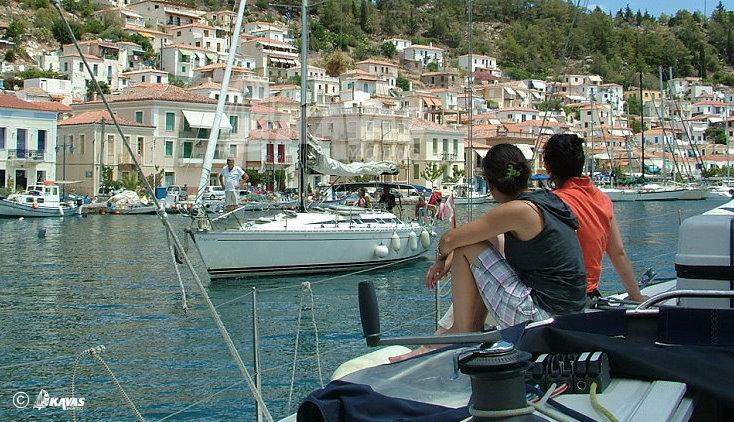 Poros island Canal - Saronic