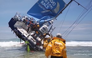 Team Vestas accident