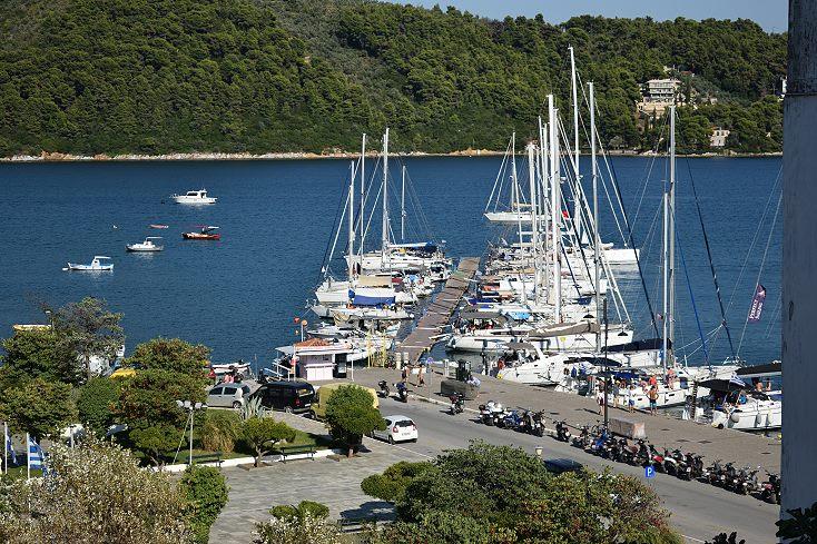 Mooring at Skiathos