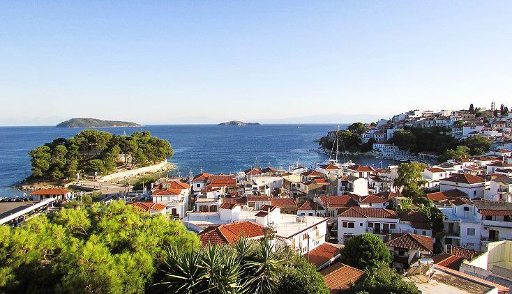 Skiathos town