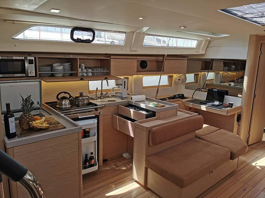 Boat's interior