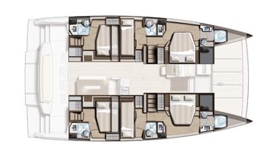 bali catamaran 481 layout